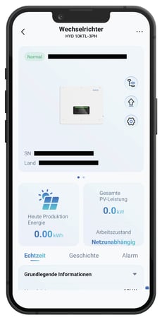 6 Benutzeroberfläche WR SMARTP