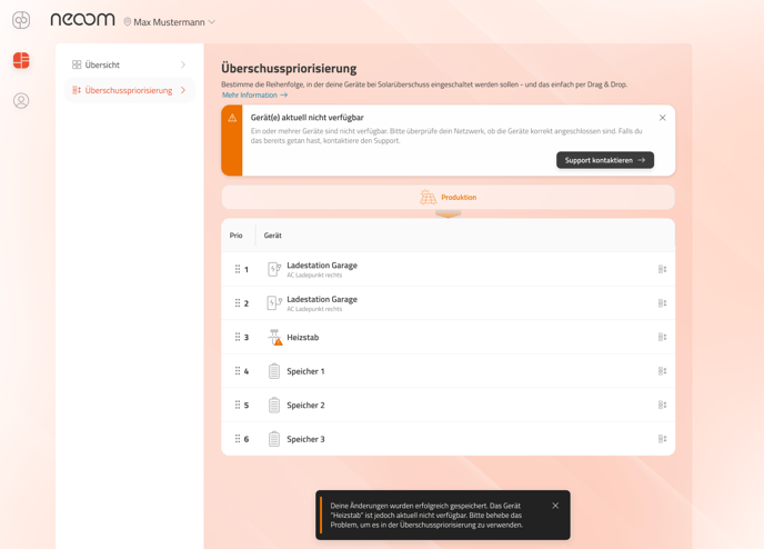 Überschusspriorisierung_Gerät_nicht_verfügbar