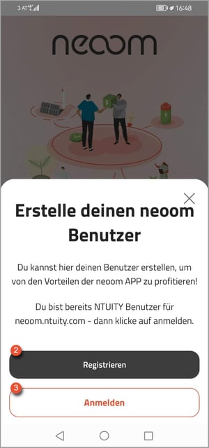 ntuity_anmelden