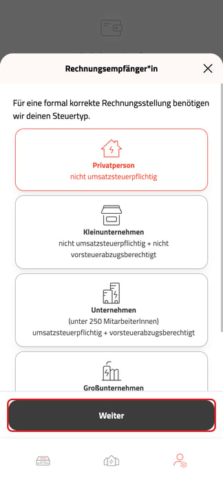 wallet-anlegen-step-08-weiter-steuertyp